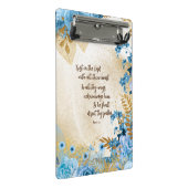 KJV聖書の聖句を信頼する ミニクリップボード (アングル)