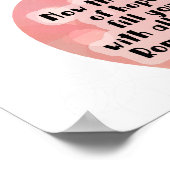 KJV Fruit of the Spirit Poster - Joy ポスター (角)