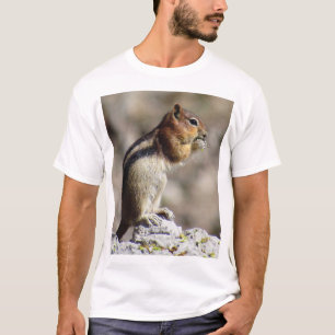 KKゴールデンマントルの地面リス Tシャツ