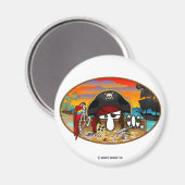 KK海賊磁石 マグネット (正面/裏面)