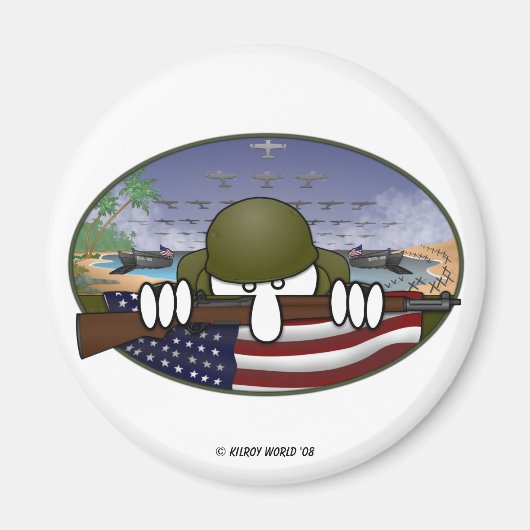 KK第2次世界大戦磁石 マグネット (正面)