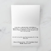 KK B-Day 招待状 (内部)