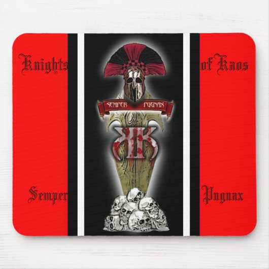 =KK=、Kaosの騎士 マウスパッド (正面)