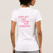 kkali、KALI KNAPP Tシャツ (裏面)