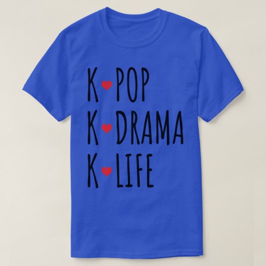 KKDrama KLife Tシャツ (デザイン正面)