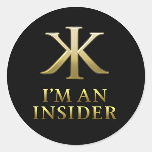 KKIサークルシール ラウンドシール (正面)