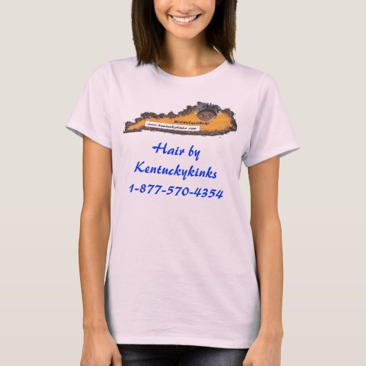 kklogo-549x186のKentuckykinks1-877-570-による毛… Tシャツ (正面)
