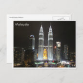 klタワーズマレーシア ポストカード (正面/裏面)