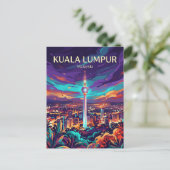 KLタワー マレーシア ポストカード (スタンド正面)