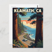 Klamath California Travel ポストカード (正面/裏面)