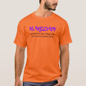 Klargzvapf Tシャツ (正面)