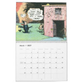 Klassic Kartoon Kat 2026 カレンダー (3月 2027)