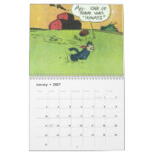 Klassic Kartoon Kat 2026 カレンダー (1月 2027)