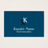 Klassisch blau  (正面)