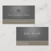 Klassische elegante edle business visitenkarte 名刺 (正面/裏面)