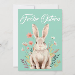 Klassische Osterkarte "Frohe Ostern" シーズンカード