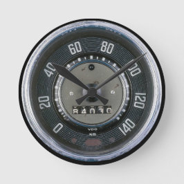 Klassischer Käfer Tachometer Oldtimer ラウンド壁時計