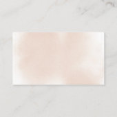 Klassischer rosa Staubrosen-Einwegwindel-Verlosung エンクロージャーカード (裏面)