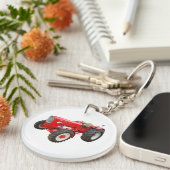 Klassischer Traktor Güldner キーホルダー (正面右)