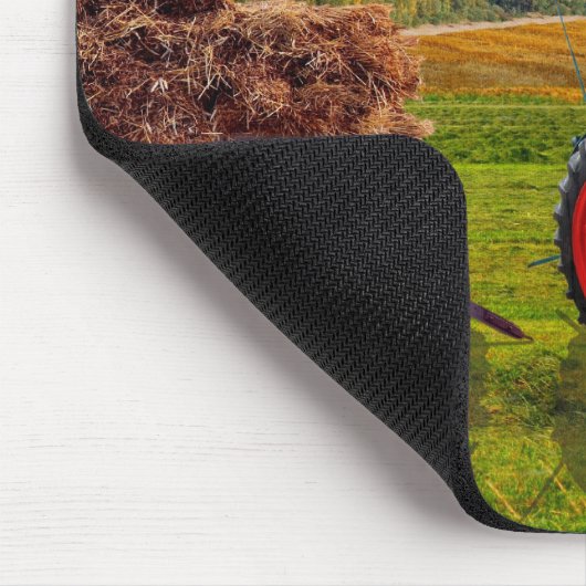 "Klassischer Trecker" マウスパッド (コーナー)