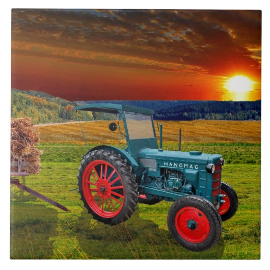 Klassischer Trecker Hanomag R22 タイル (正面)