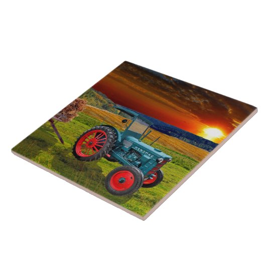 Klassischer Trecker Hanomag R22 タイル (側面)