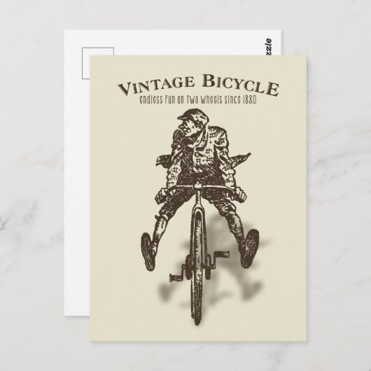 Klassisches Endless Fun Fahrrad  ポストカード (正面/裏面)