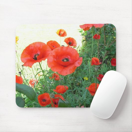 Klatschmohn マウスパッド (マウス)