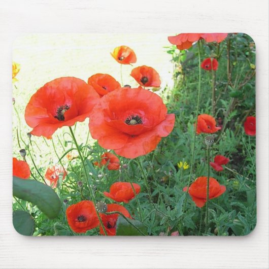 Klatschmohn マウスパッド (正面)