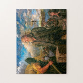 Klaus Stoertebeker Pirate Portrait ジグソーパズル (縦)