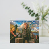 Klaus Stoertebeker Pirate Portrait ポストカード (スタンド正面)