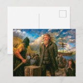 Klaus Stoertebeker Pirate Portrait ポストカード (正面/裏面)