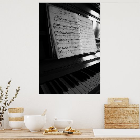 Klavier Poster ポスター (キッチン)