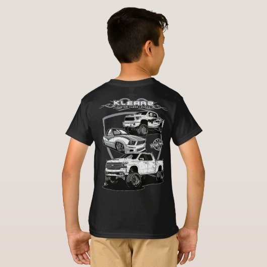 Klearz - 3トラック tシャツ (裏面フル)