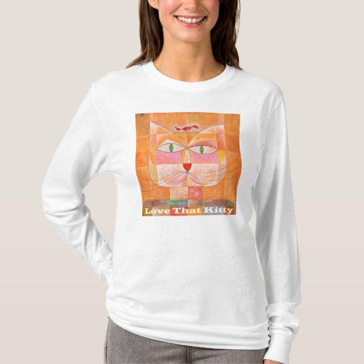 Kleeの子猫のワイシャツ Tシャツ (正面)
