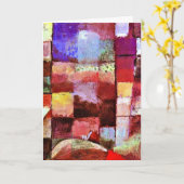 Klee – この花は消えようとしている カード (黄色い花)