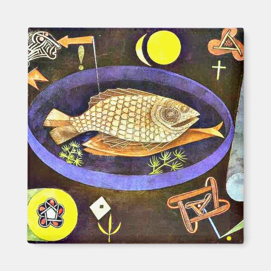 Klee -のまわりに the Fish、 マグネット (正面)