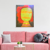 Klee – アクターのマスク キャンバスプリント (インサイチュ (リビング))