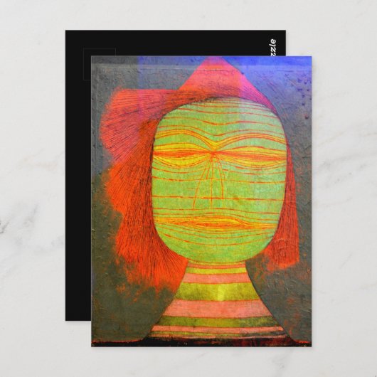 Klee – アクターのマスク ポストカード (正面/裏面)