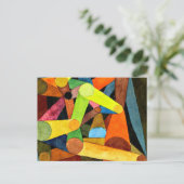 Klee – オープン山の水色 ポストカード (スタンド正面)