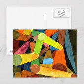 Klee – オープン山の水色 ポストカード (正面/裏面)