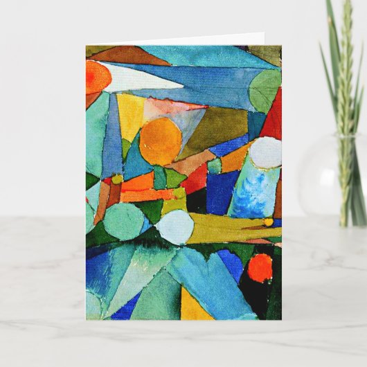 Klee – カラー形状 カード (正面)