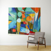 Klee – カラー形状 タペストリー (インサイチュ(横))