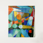 Klee – カラー形状 タペストリー (正面)