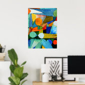 Klee – カラー形状 ポスター (ホームオフィス)