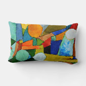 Klee – カラー形状 ランバークッション (裏面)