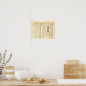 Klee – カーペット、抽象芸術アートワーク ポスター (キッチン)