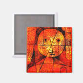 Klee – ガーゼ、カラフル抽象芸術アートワーク、 マグネット (正面/裏面)