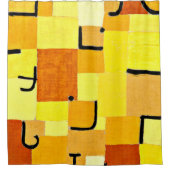 Klee -キャラクター（黄） シャワーカーテン (正面)