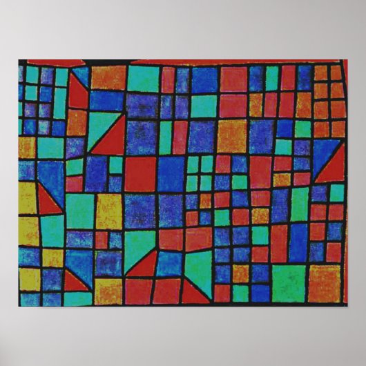 Klee – グラスファサード ポスター (正面)